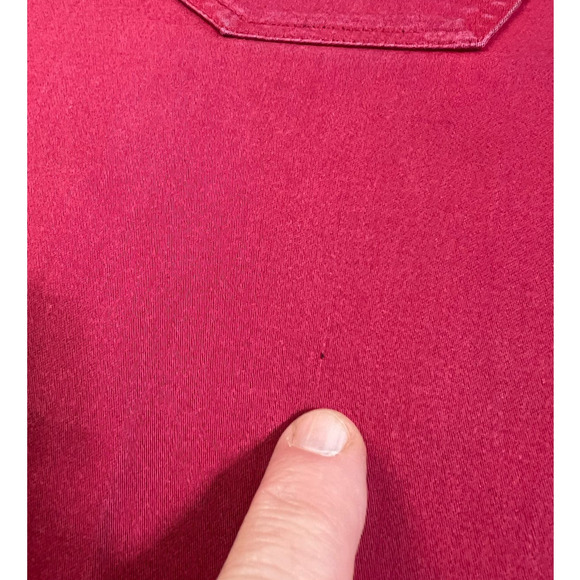 Intro Pink Pull On No Fly Hot Pink Skinny Jeans, Size 16W - Picture 9 of 9